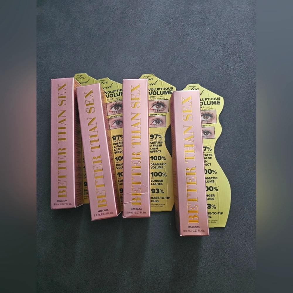 Too Faced Better Than Sex Mascara 4 Pcs.